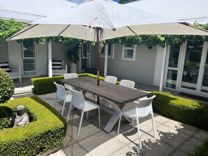 X-Leg Outdoor Table - Image 5